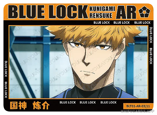 AR-03 BL-T4W1 — Kunigami Rensuke (Блю Лок: Синяя Тюрьма)