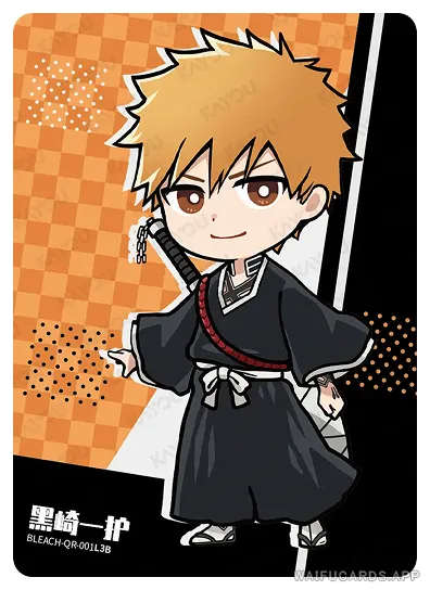 Ichigo Kurosaki — QR #001, BLEACH-T4W1