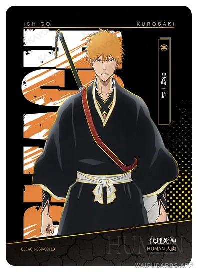 Ichigo Kurosaki — SSR #001, BLEACH-T4W1