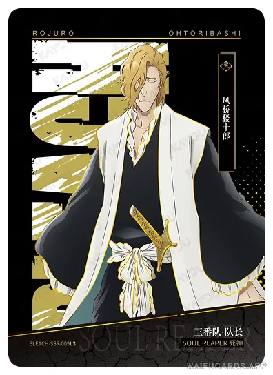 Роджуро Оторибаши — SSR #009, BLEACH-T4W1
