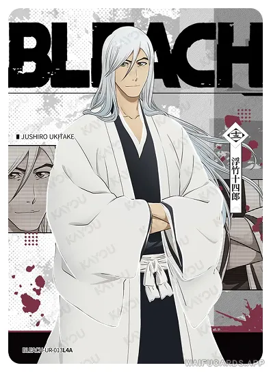 Jushiro Ukitake — UR #013, BLEACH-T4W1