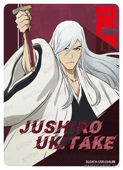 Jushiro Ukitake — USR #014, BLEACH-T4W1