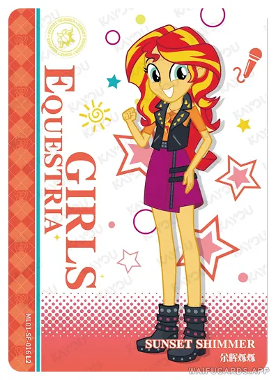 SF-016 Sunset Shimmer