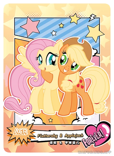 Fluttershy — ACR- #006, MLP-FiP01