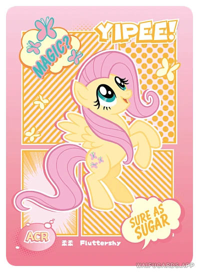 Fluttershy — ACR- #009, MLP-FiP01