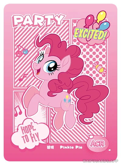 Пинки Пай — ACR- #010, MLP-FiP01