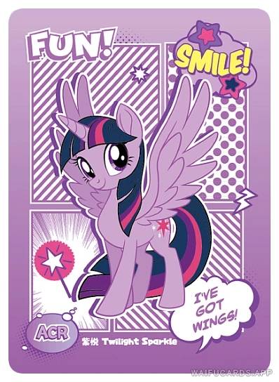 Twilight Sparkle — ACR- #012, MLP-FiP01