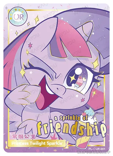 Сумеречная Искорка — ◇UR #001, MLP-PL1