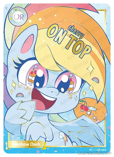 Радуга Дэш — ◇UR #003, MLP-PL1