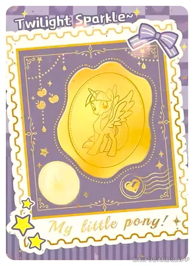 Сумеречная Искорка — ST3 #001, MLP-ST02