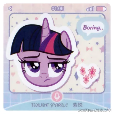 Сумеречная Искорка — ST□ #001, MLP-ST02