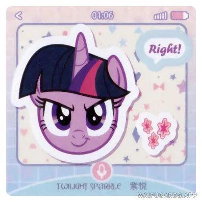 Сумеречная Искорка — ST□ #003, MLP-ST02