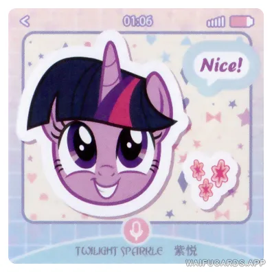 Сумеречная Искорка — ST□ #004, MLP-ST02