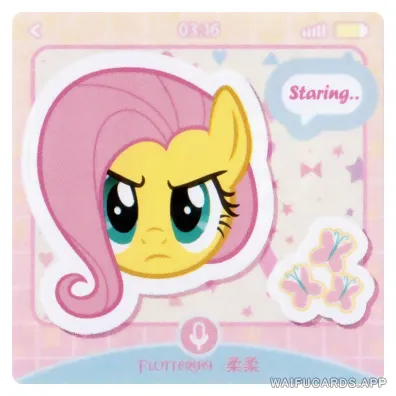 Флаттершай — ST□ #018, MLP-ST02
