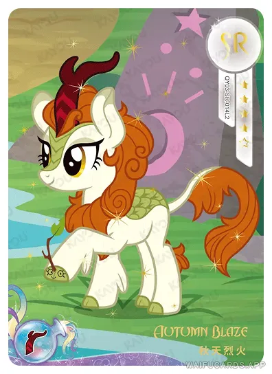 Autumn Blaze — SR #014, MLP-T2W3