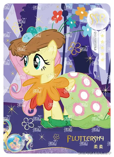 Флаттершай — SSR #005, MLP-T2W4