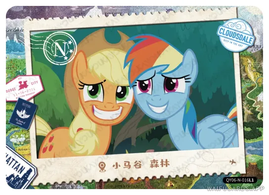 Радуга Дэш — N #016, MLP-T2W6