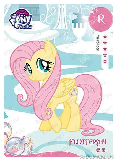 Флаттершай — R #005, MLP-T3W1