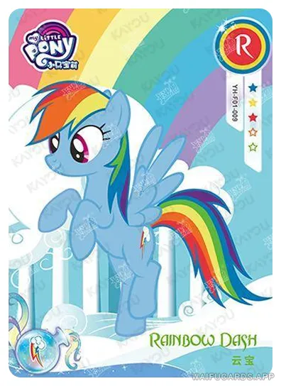 Радуга Дэш — R #009, MLP-T3W1