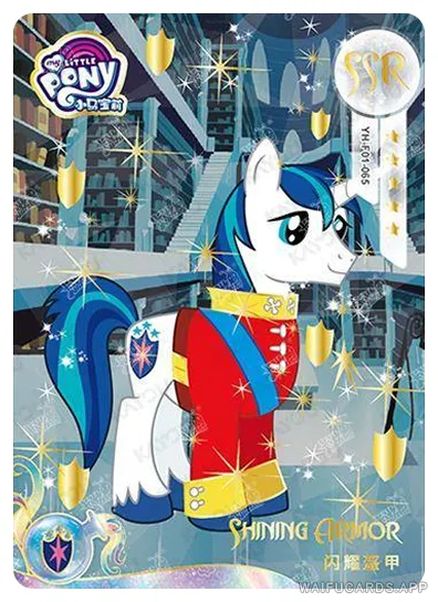 Shining Armor — SSR #065, MLP-T3W1