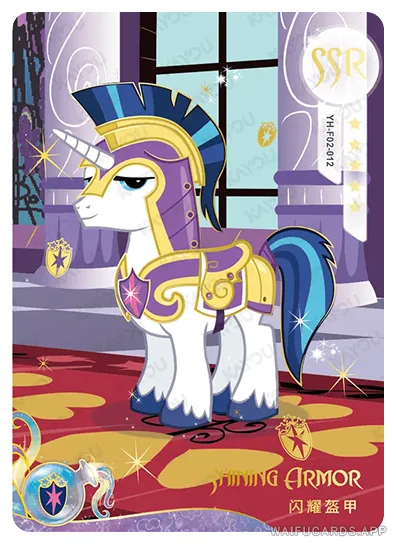 Shining Armor — SSR #012, MLP-T3W2