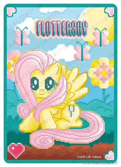 Флаттершай — UR #018, MLP-T3W5