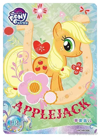 Apple Jack — HR #006, MLP-T4W1