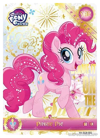 Pinkie Pie — SGR #001, MLP-T4W1
