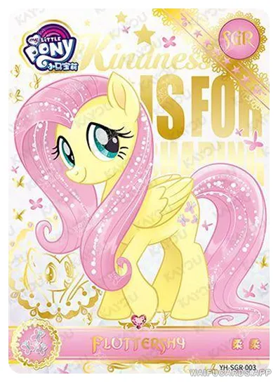 Флаттершай — SGR #003, MLP-T4W1