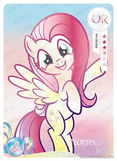 Флаттершай — UR #016, MLP-T4W1