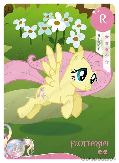 Флаттершай — R #005, MLP-T4W10