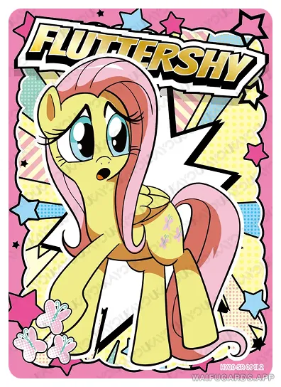 Флаттершай — SR #004, MLP-T4W10