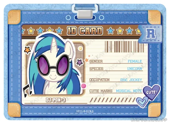 Винил Скрэтч — R #013, MLP-T4W11