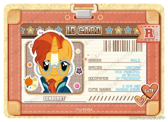 Sunburst — R #015, MLP-T4W11