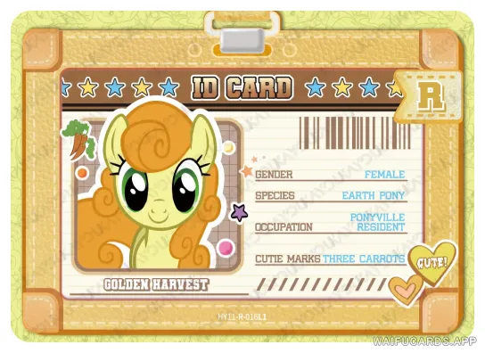 Golden Harvest — R #016, MLP-T4W11