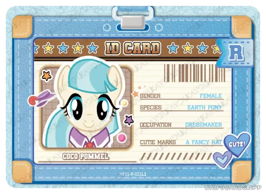 Coco Pommel — R #021, MLP-T4W11