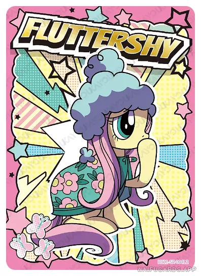 Флаттершай — SR #004, MLP-T4W11