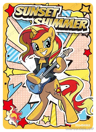 Сансет Шиммер — SR #020, MLP-T4W11