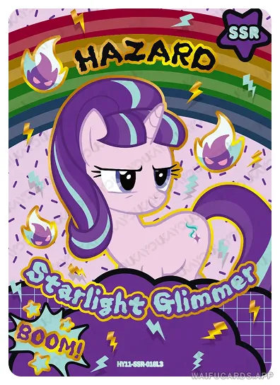 Starlight Glimmer — SSR #018, MLP-T4W11
