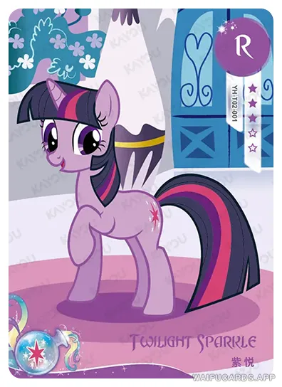 Сумеречная Искорка — R #001, MLP-T4W2