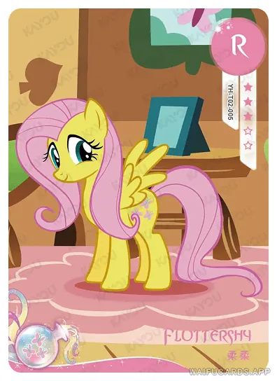 Флаттершай — R #005, MLP-T4W2