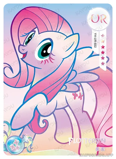 Флаттершай — UR #022, MLP-T4W2