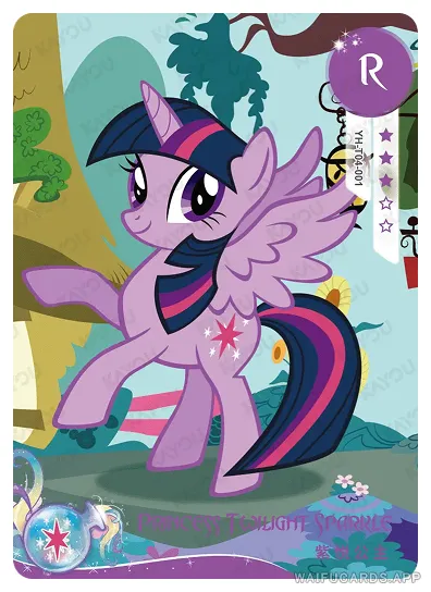 Сумеречная Искорка — R #001, MLP-T4W4