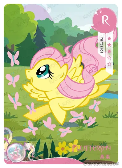 Флаттершай — R #005, MLP-T4W4