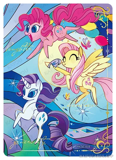 Флаттершай — SC #018, MLP-T4W4