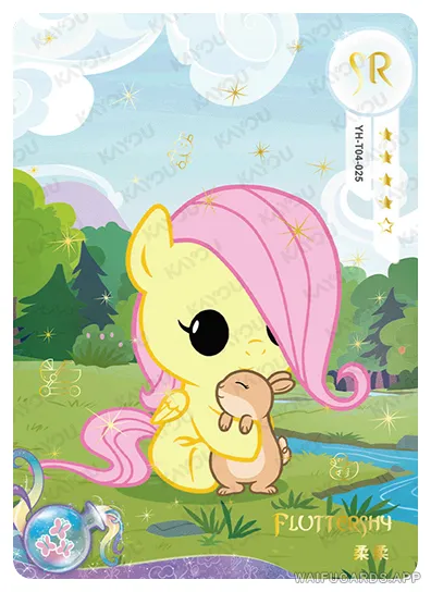 Флаттершай — SR #025, MLP-T4W4