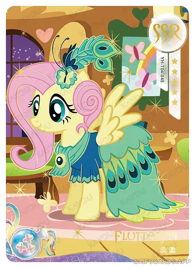 Флаттершай — SSR #045, MLP-T4W4