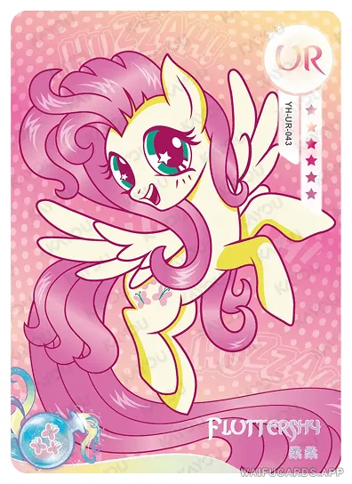Флаттершай — UR #043, MLP-T4W4