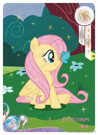 Флаттершай — SR #011, MLP-T4W6