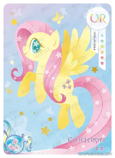 Флаттершай — UR #004, MLP-T4W6